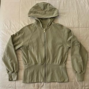 Lululemon Hugged-Waist Cotton Zip Hoodie Size 4